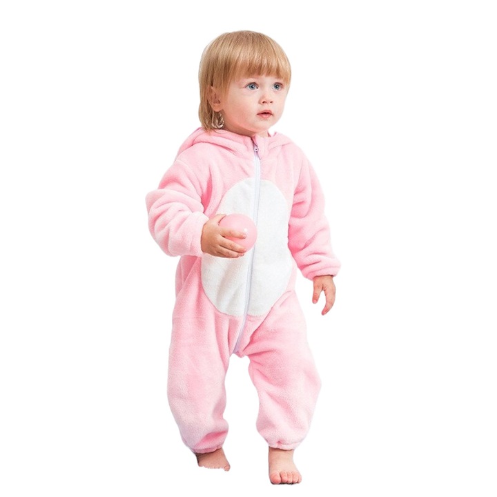 Kigurumi gyerek pizsama WildFashion Pink, Rózsaszín