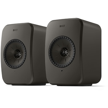 Boxe KEF LSX II LT, 2 x 100 W, Bluetooth, Wi-Fi, Air Play 2, Graphite Grey