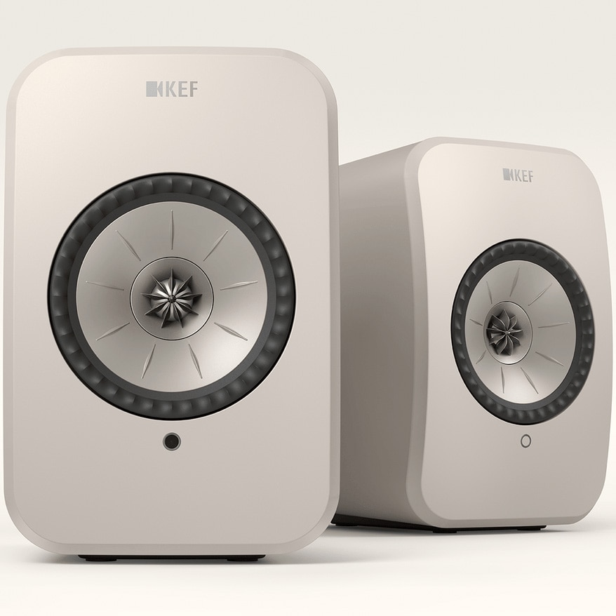 Boxe KEF LSX II LT, 2 x 100 W, Bluetooth, Wi-Fi, Air Play 2, Stone ...