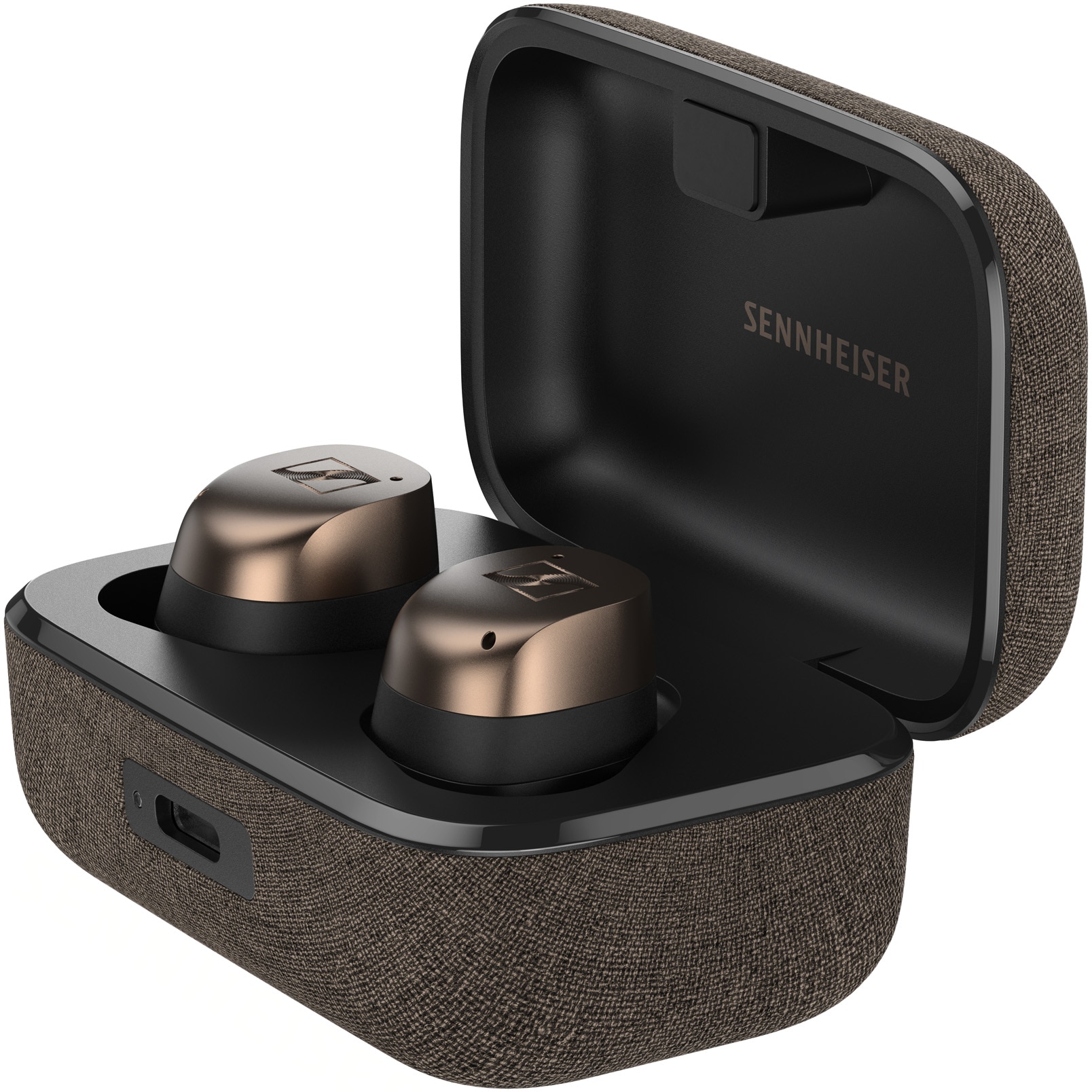 Casti In-Ear Sennheiser Momentum True Wireless 4, Bluetooth, Microfon, Black Copper Casti In-Ear Sennheiser Momentum True Wireless 4, Bluetooth, Microfon, Black Copper