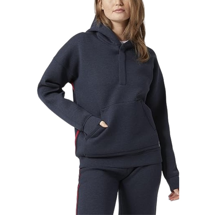 Női sportpulóver, W RWB, Helly Hansen, poliészter/vascose, sötétkék, XL
