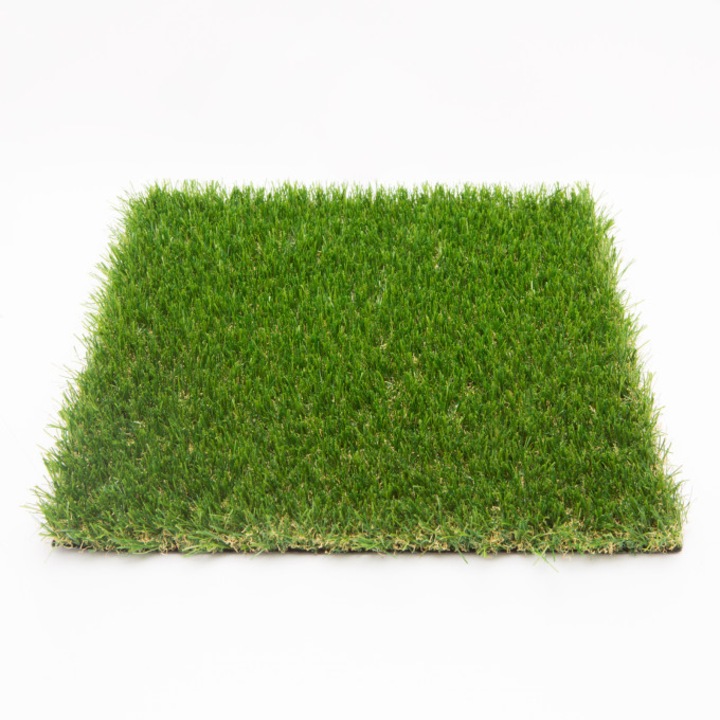 Covor de iarba arificiala, 35mm lungime fibra, 2x2m, PP dublu, clasa 7, Verde