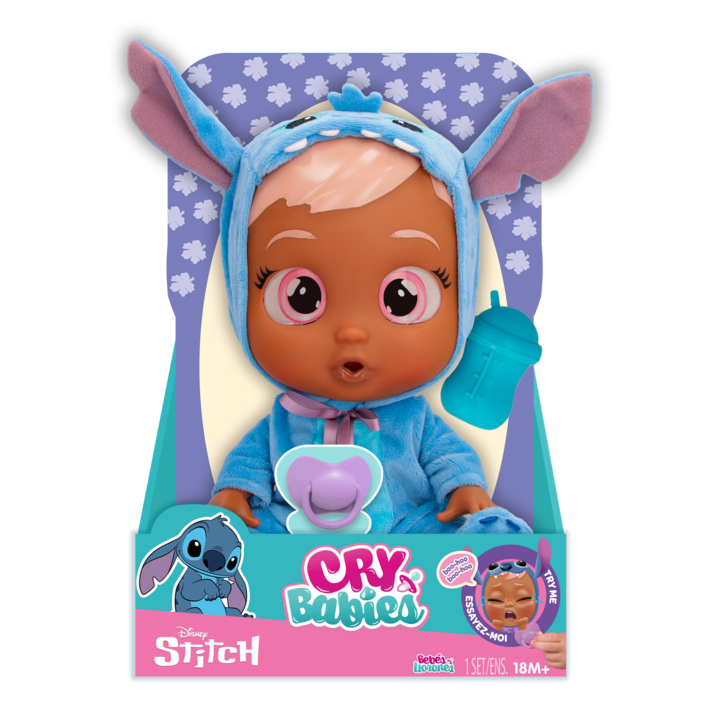 Бебешка кукла Cry Babies Stitch, 922235
