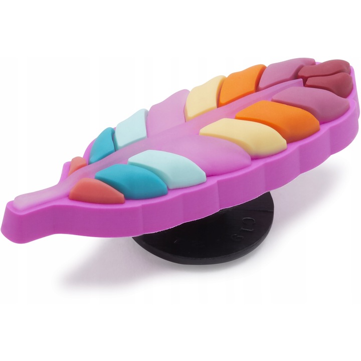 Accesoriu incaltaminte Crocs Jibbitz Charms, Gitd Desert Feather, Multicolor