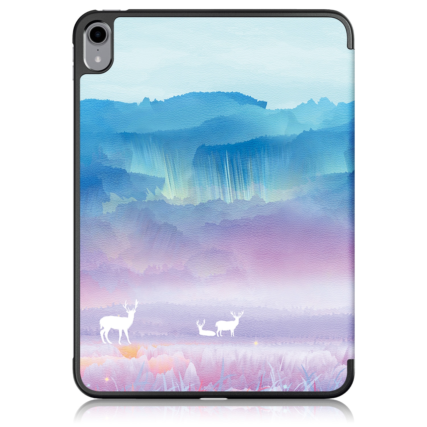 Husa de protectie premium Natty Pell, Compatibila Apple iPad 10 (2022), 10.9", Fantasy