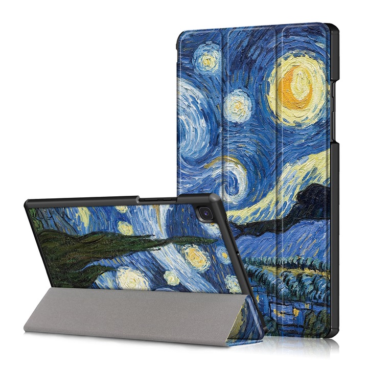 Husa de protectie premium Natty Pell, compatibila cu Samsung Galaxy Tab A7 2020 (SM-T500/SM-T505/SM-T507) - Moonlight