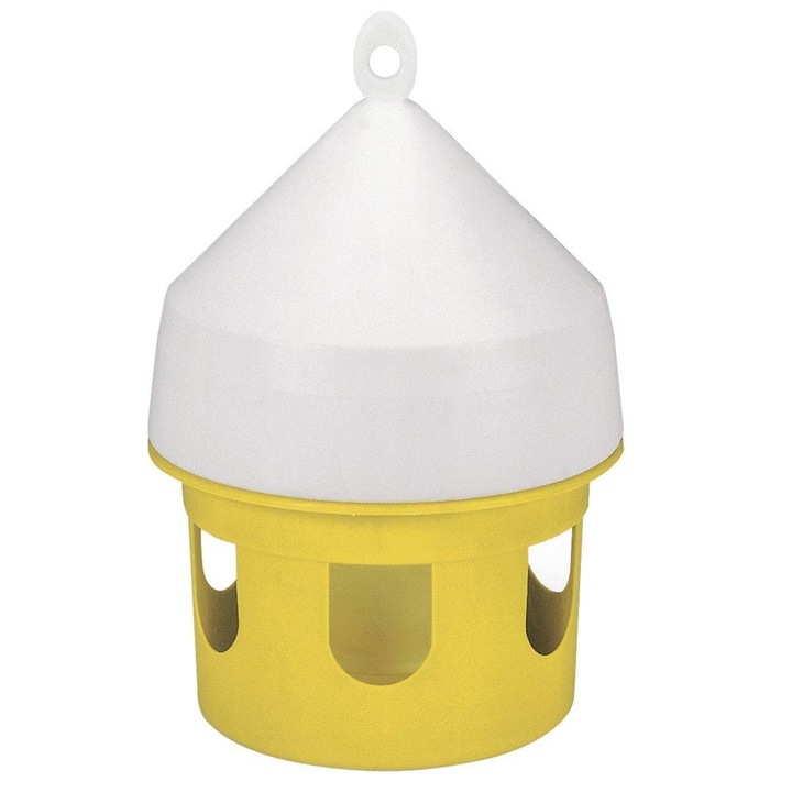 NOVITAL madáritató, 5l, sárga/fehér, műanyag