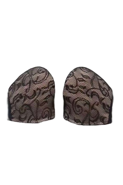 WildFashion melltartó, poliamid, fekete/krém, Fekete/Krémszín