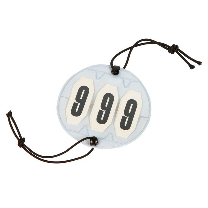 Suport auto Covalliero, 3 locuri, alb/negru