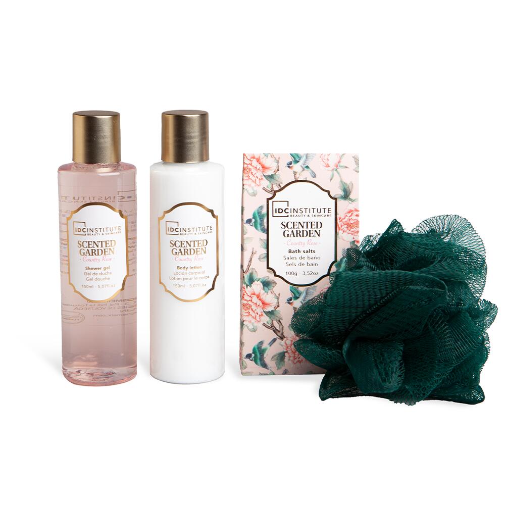 Set 4 produse de baie Scented Garden, IDC Institute 44009, 400 ml eMAG.ro