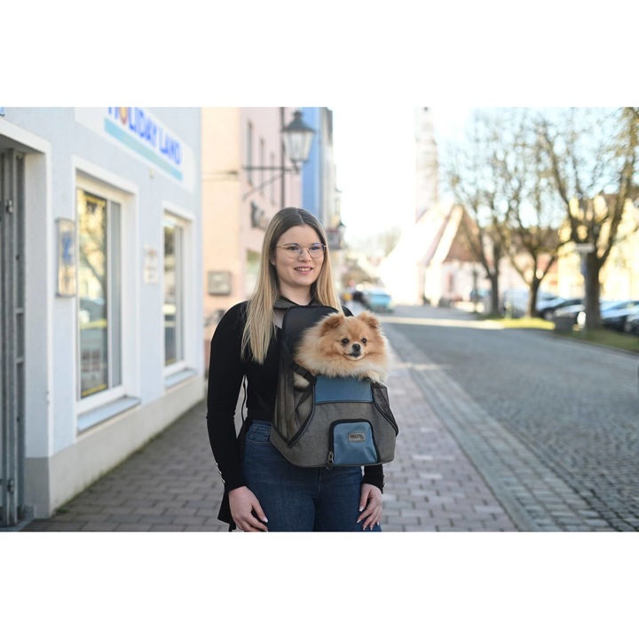 Geanta transport animale, Kerbl, Panza, multicolor, 31x24x38cm