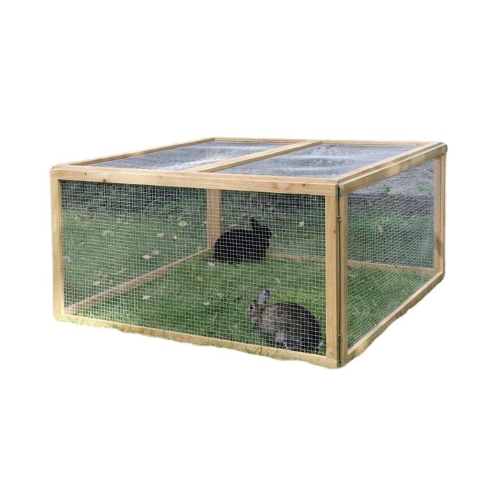 Tarc pentru rozatoare, Kerbl, Metal, 120 x 120 x 59 cm, Multicolor