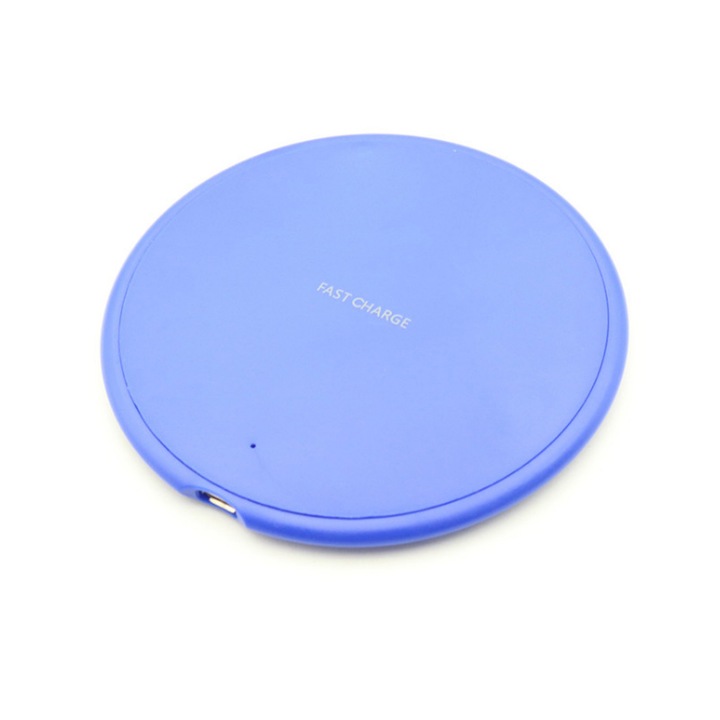 Vezeték nélküli töltőpad, kék