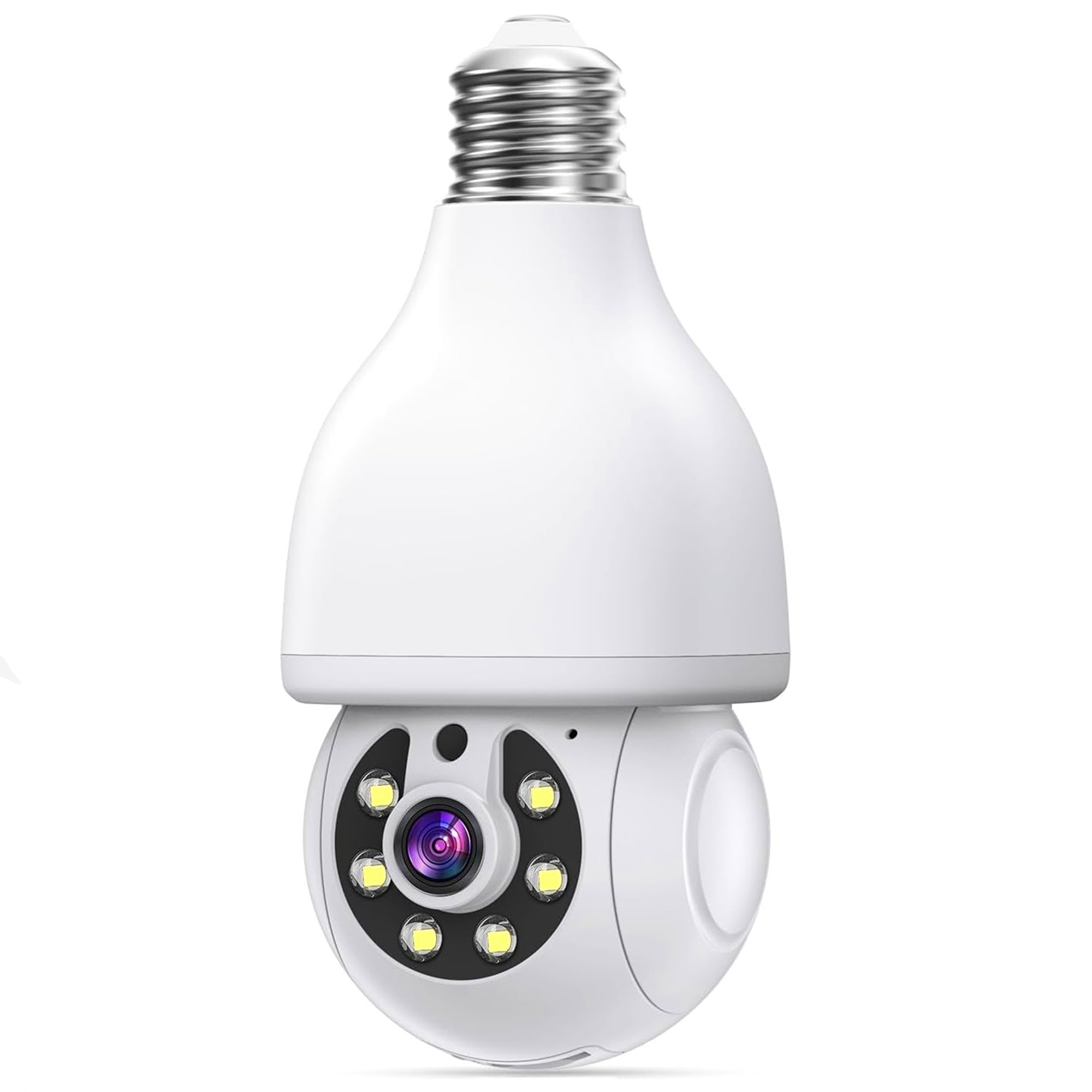 Camera Bec Camera de Supraveghere tip Bec Exterior si Interior 2k WiFi 5G & 2.4Ghz ...