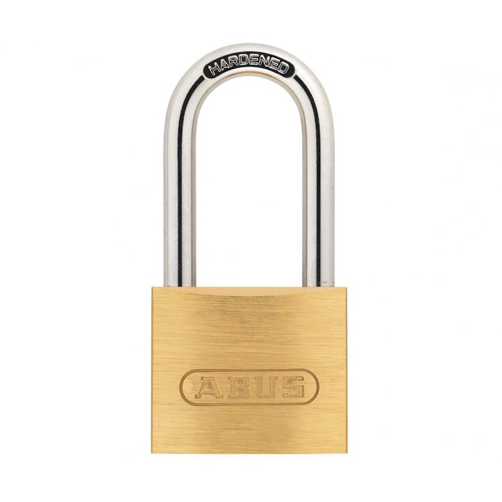 Lacat din alama ABUS auriu cu 2 chei, 40mm