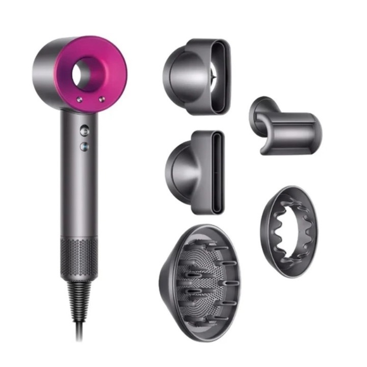 Ultra erős hajszárító, ionizációs funkció, 3 meleg/hideg levegő sebességfokozat