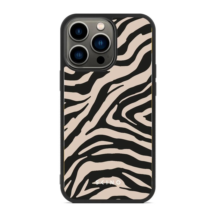 Кейс за iPhone 13 Pro Max - Skino Zebra, животински принт