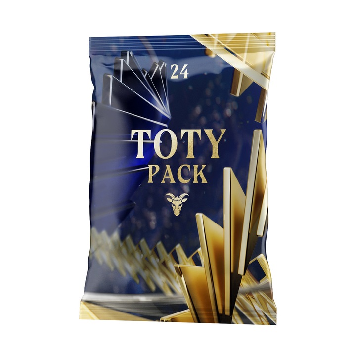 Pachet Cartonase Toty, contine 5 jucatori cu efect holografic, 11goats