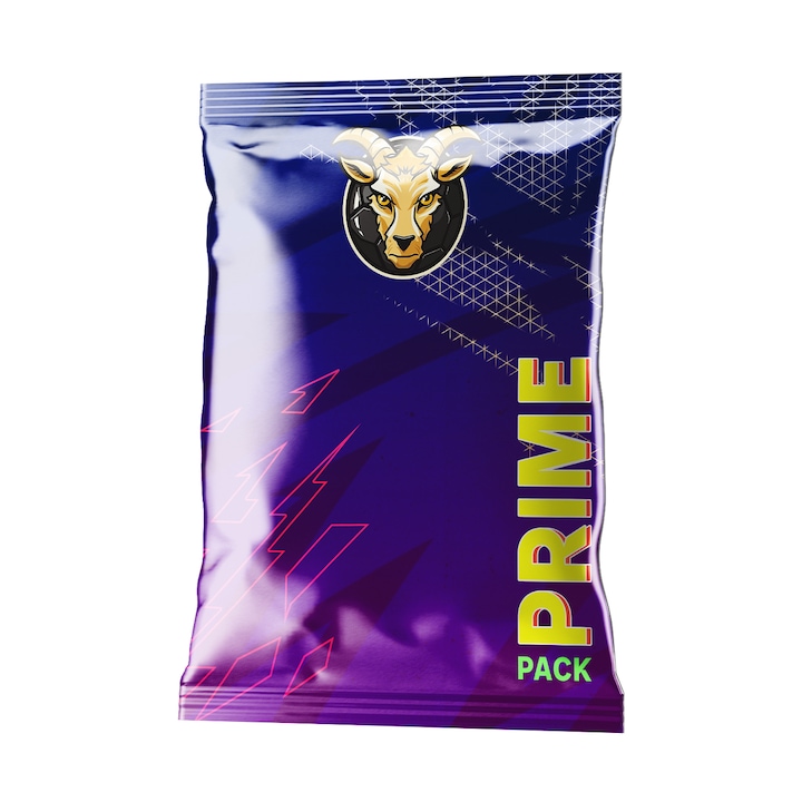 Prime Card Pack, 5 játékost tartalmaz holografikus hatással, 11 kecskét