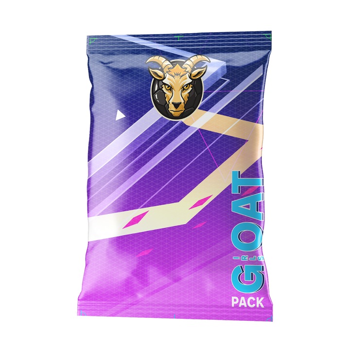 Cardboard Girls csomag, 5 holografikus hatású játékost, 11 kecskét tartalmaz