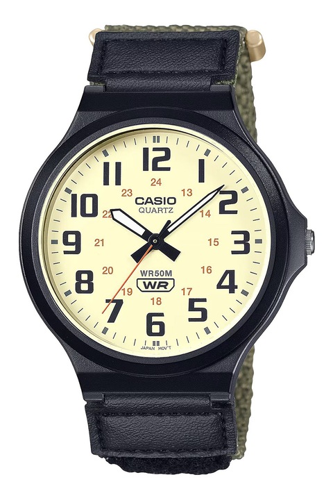 Casio, Karóra foszforeszkáló mutatókkal, Khaki