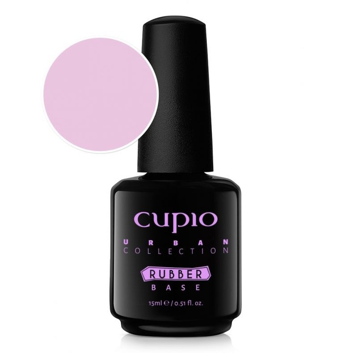 Oja semipermanenta Rubber Base Urban Collection - Rooftop 15 ml, Cupio