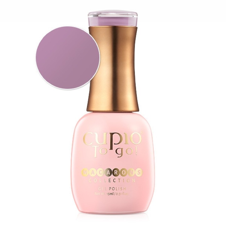 Oja semipermanenta To Go! Macarons Collection - Blueberry Cheesecake 15 ml, Cupio