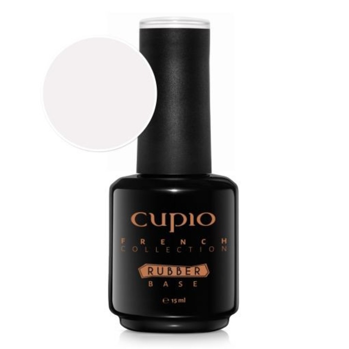 Oja semipermanenta Rubber Base French Collection - Cloud 15 ml, Cupio