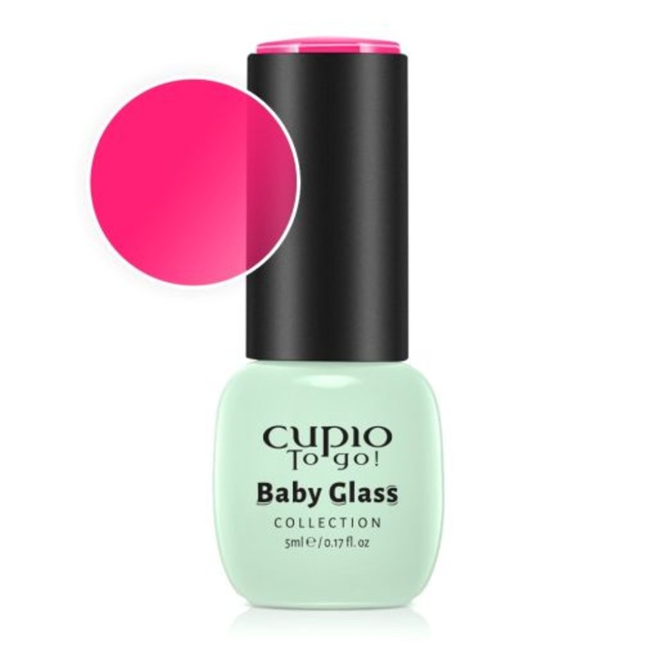 Oja semipermanenta Baby Glass Collection - Barbie 5 ml, Cupio