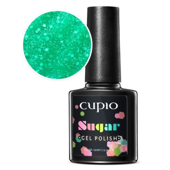 Oja semipermanenta Sugar Collection - Sweet Green 10 ml, Cupio