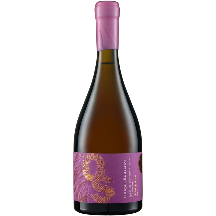 Vin Rose Cricova Orasul Subteran, Sec, 0.75l