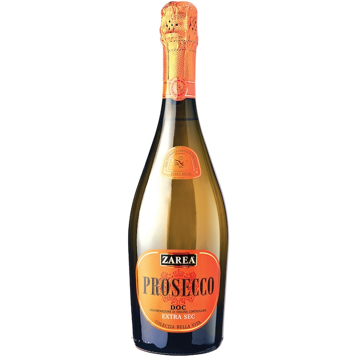 Prosecco Zarea Bella Vita, D.O.C, Extra Dry, 0.75l