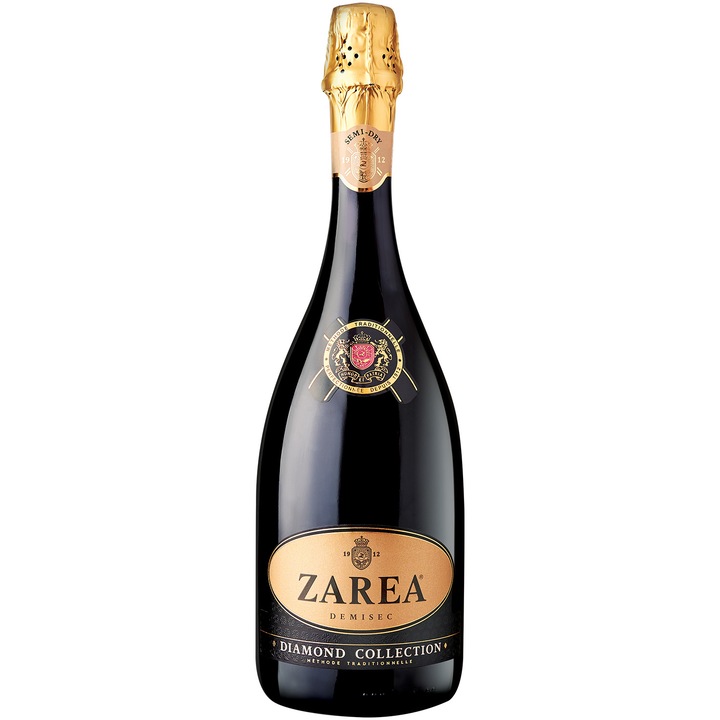 Vin spumant Zarea Diamond Collection Metoda Traditionala Alb Demisec 0.75L