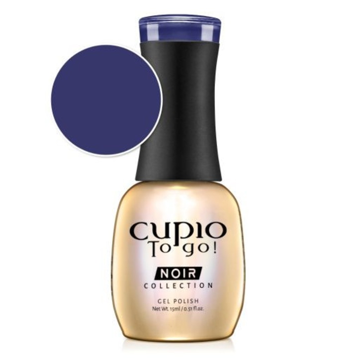 Oja semipermanenta Noir Collection - Indigo Enigma 15 ml, Cupio