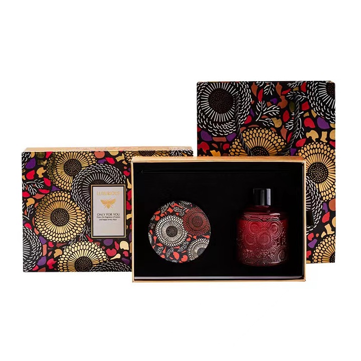 Ароматна свещ, Натурална соя, Роза