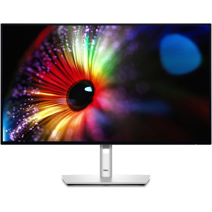 Dell U2724D IPS LED monitor, 27", QHD (2560 x 1440), HDMI, DisplayPort, Pivot, 120 Hz, Ezüst