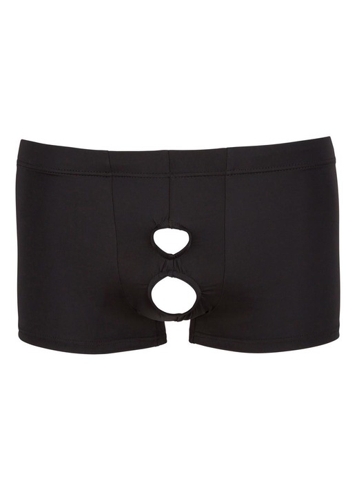 Lenjerie intima barbateasca, cu negru, poliamida/ spandex, Negru, XL