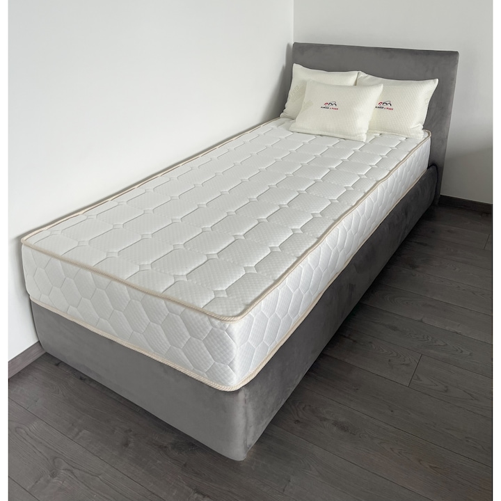 RuFo Eco Ortopéd matrac, 90x200x20, 7 zónás poliuretán, megfordítható, félkemény matrac