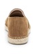 Selected Homme, Egyszínű nyersbőr espadrilles, Barna, 40