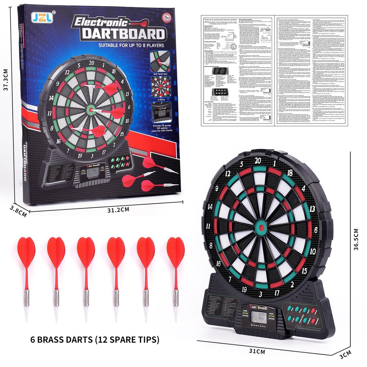 Set Darts, Electric, 1-8 Jucatori, Multicolor - Emag.ro