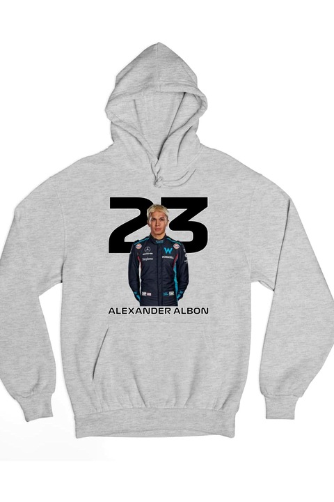 Pulover de damă Alexander Albon Formula 1 2024, Gri