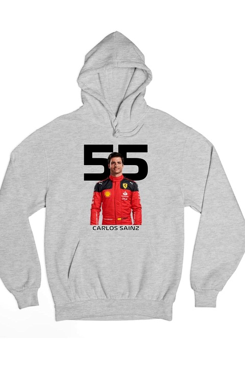Pulover Carlos Sainz Formula 1 2024, Gri