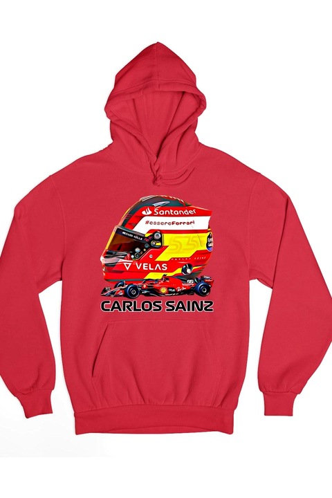 Hanorac Carlos Sainz Formula 1, Rosu