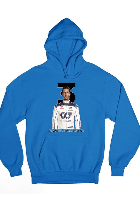 Pulover dama Daniel Ricciardo Formula 1 2024, Albastru royal