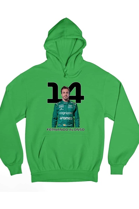 Pulover pentru femei Fernando Alonso Formula 1 2024, Verde