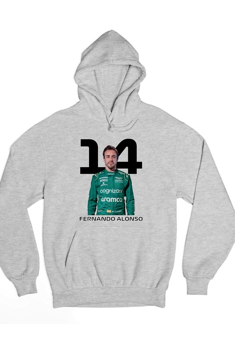 Pulover pentru femei Fernando Alonso Formula 1 2024, Gri
