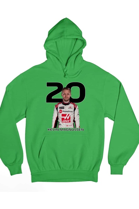 Pulover de damă Kevin Magnussen Formula 1 2024, Verde