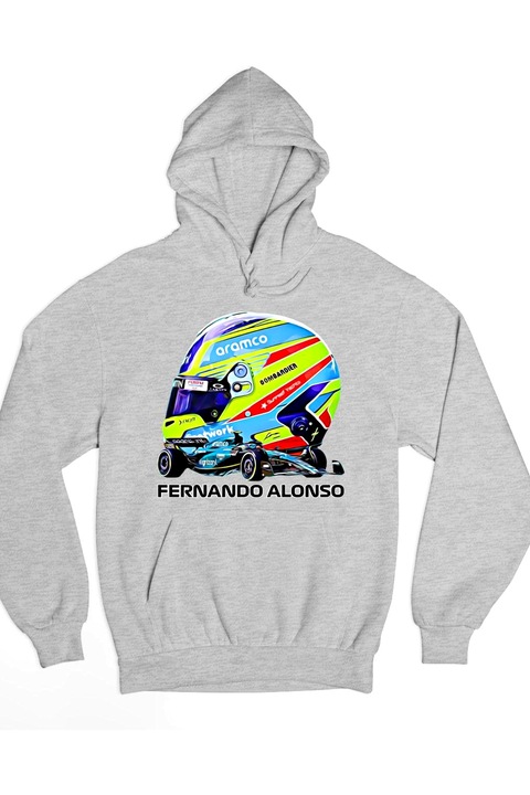 Hanorac pentru femei Fernando Alonso Formula 1, Gri