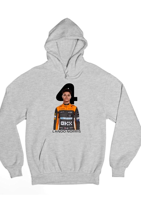 Pulover de damă Lando Norris Formula 1 2024, Gri