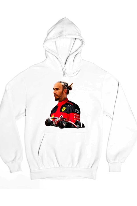 Lewis Hamilton Ferrari pulóver, Fehér